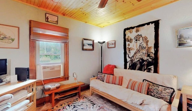Dog-friendly lakefront house with firepit, grill, 5 kayaks, dock & amazing views