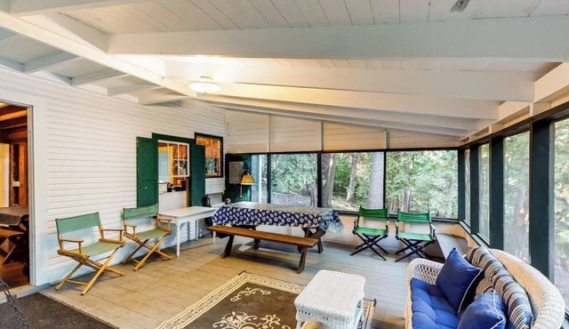 Dog-Friendly Lakefront, w/Free WiFi, Patio, Deck/Dock, & Rustic Water Views