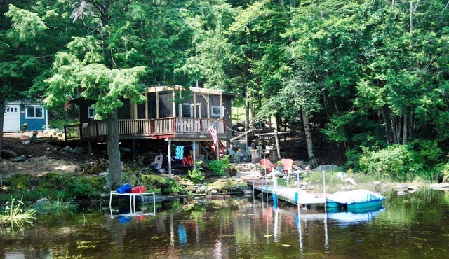 Escape to Enfield: Peaceful Lakefront Cabin on Crystal Lake