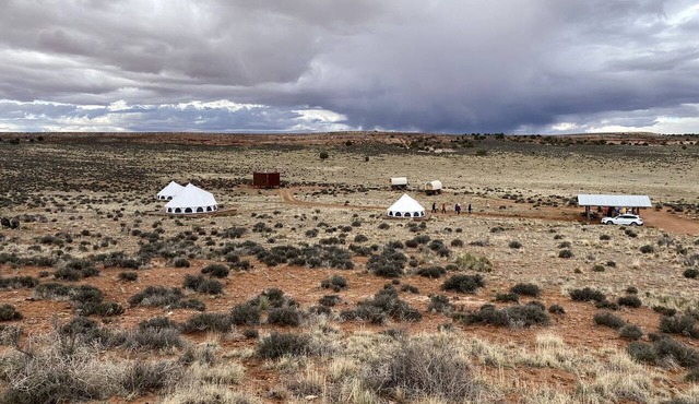 Gorgeous Bell Tent Perfect for a Glamping Getaway near Grand Canyon National Park, Arizona