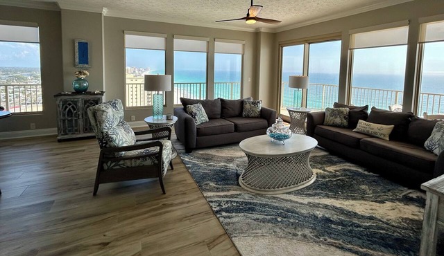 Gulf Front 3 Bedroom; Wrap Balcony w/spec Gulf Views; Newly renovated.