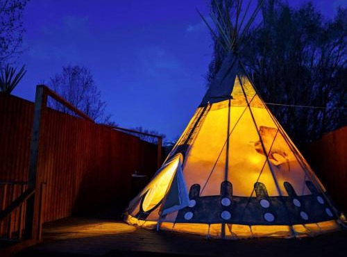 Moab RV Resort Glamping Tipi OK56