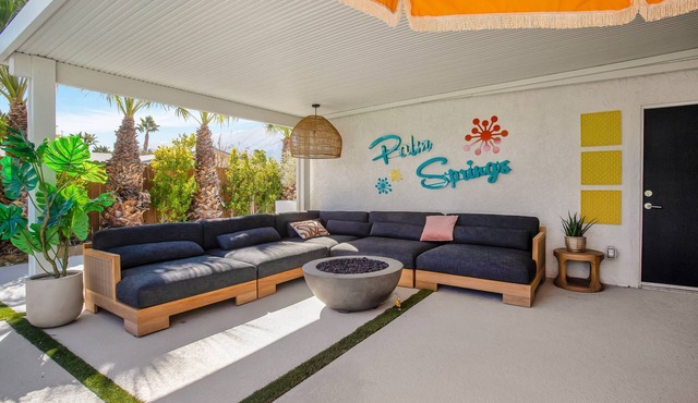 Mtn-view home with private pool, large patio, streaming, fireplace, grill, & W/D