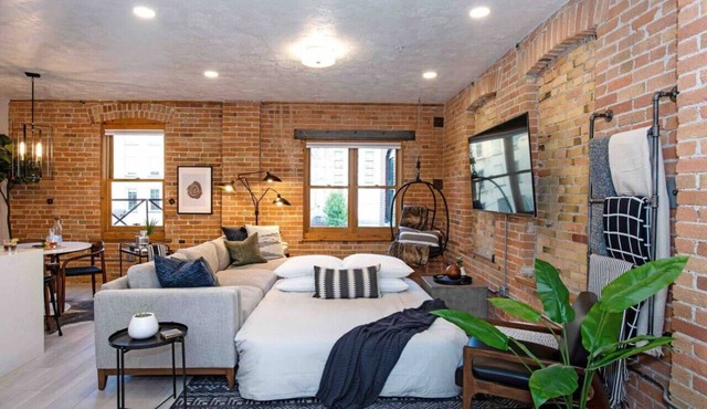 Newly Renovated Industrial Modern Downtown Loft