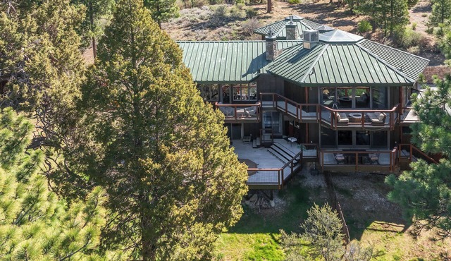 Private 40-Acre Estate with Hot Tub and Lake Views