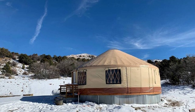 Secluded Splendor: Handcrafted Yurt Escape in Mancos, CO