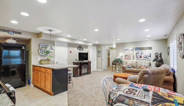 Secret Garden Retreat | Private Patio | Kitchen