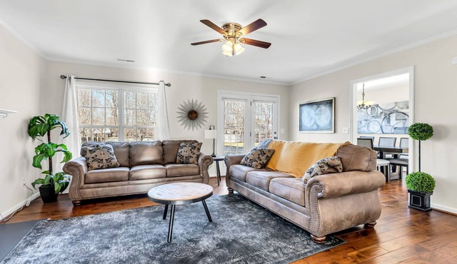 Spacious Home + 6 Beds + Huge Fenced Yard Near Wake Forest University + Hospital