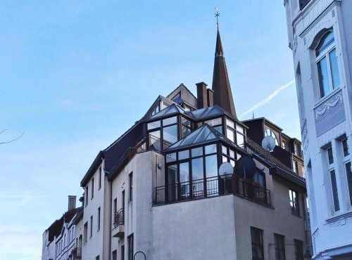 Super Penthouse #9 oder Studio #6 mit Aufzug, Terrasse & Wintergarten im Zentrum in Aachen