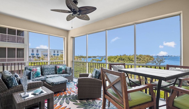 The Sunset Retreat at One Particular Harbour 384-202 · Sound Views · 3BR