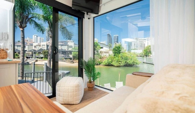 Tiny Home in the heart of Broadbeach-River Views! in Broadbeach Waters
