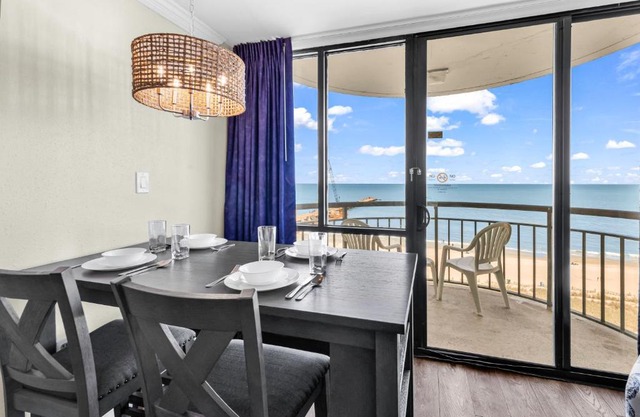Oceanfront Condo with Balcony in Myrtle Beach