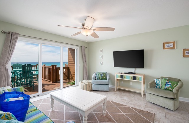 Walk Right on to the BEACH from your Beach Front Townhome - Sleeps 9!