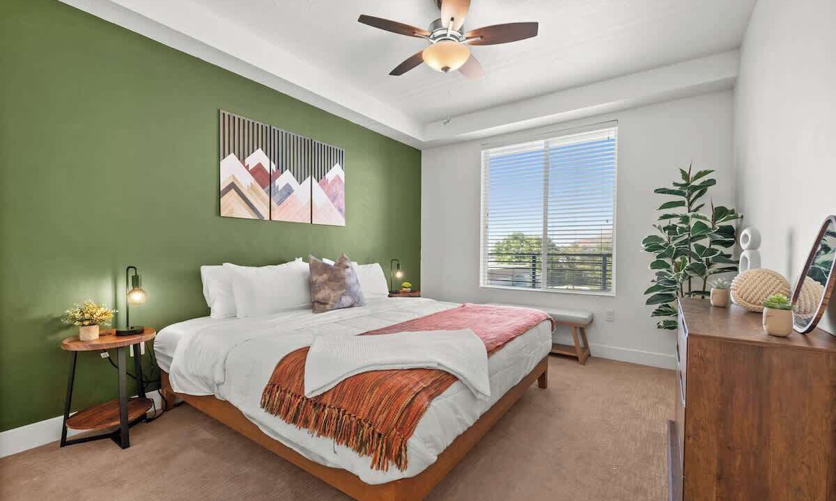 Downtown Salt Lake City Apartment | Modern Downtown 2BR 2BA Near Delta Center with Fire Pit, BBQ, and City Views