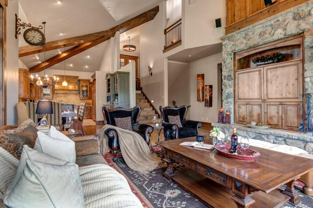 Deer Valley House | KBM Resorts The Lookout Pool Table Wood Burning Fireplace Two Family Rooms Views Winter Shuttle to Silver Lake PLO-6599