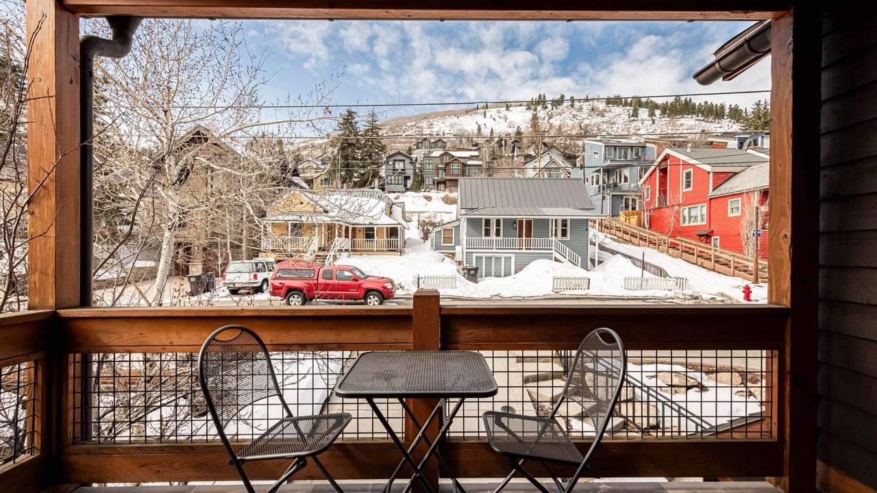 Photo of Patio Balcony in Downtown Park City