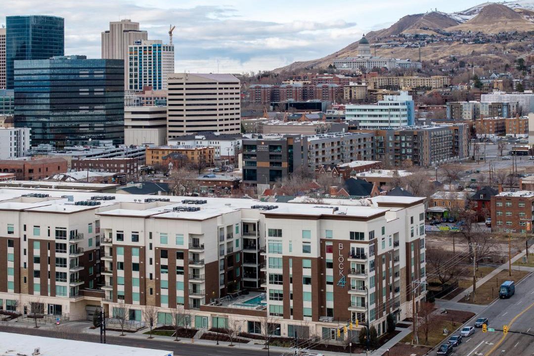 Photo of Buildings in Downtown Salt Lake City