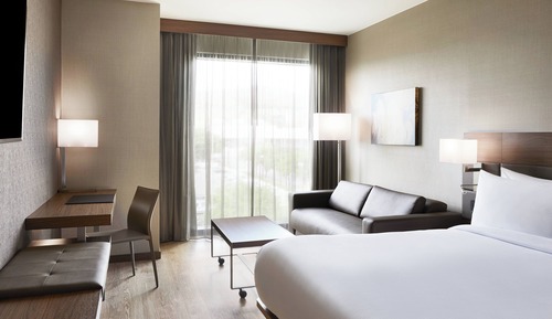 Room, 1 King Bed with Sofa bed, Hearing Accessible