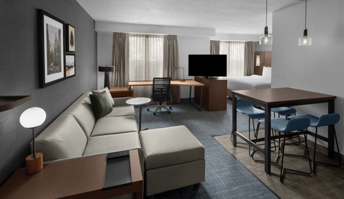 Studio, 1 King Bed with Sofa bed (Hearing Accessible)