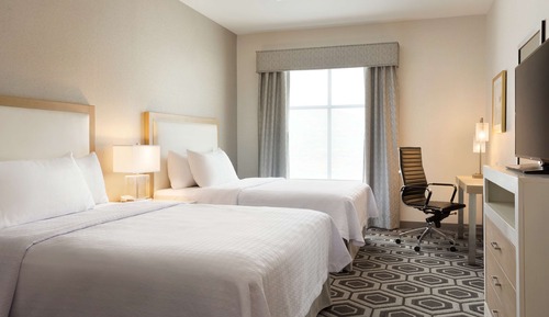 Studio Suite, 2 Queen Beds, Accessible, Non Smoking (mob/hearing acc w/ roll-in shower)