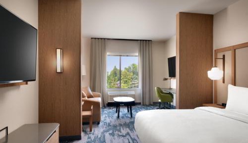 Executive King, Executive Guest room, 1 King, Sofa bed (Mobility Accessible w/ Roll-in Shower)