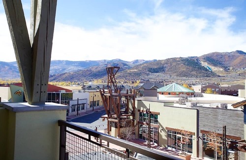 Kimball Junction Condo | Breathtaking Views, Shopping Center Steps Away!