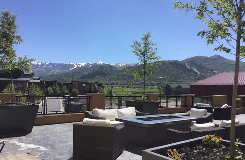 Kimball Junction Condo | Breathtaking Views, Shopping Center Steps Away!