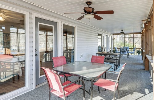 Eatonton Cottage | Fish & Swim Off the Dock: Lake Sinclair Family Gem