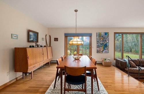Morrisville House | Hidden Stowe Gem: Spacious Home on 100 Acres under 20 min drive to Stowe Mt.
