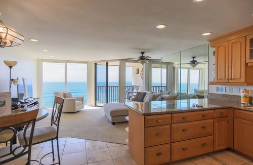 Solana Beach Condo | A Shore Thing! Prime oceanfront location with unobstructed sunset views