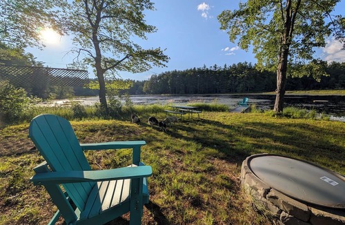 Fitzwilliam Cottage | Pet-friendly peaceful pond home near Keene, Rindge, & Mt Monadnock Max 3 people.