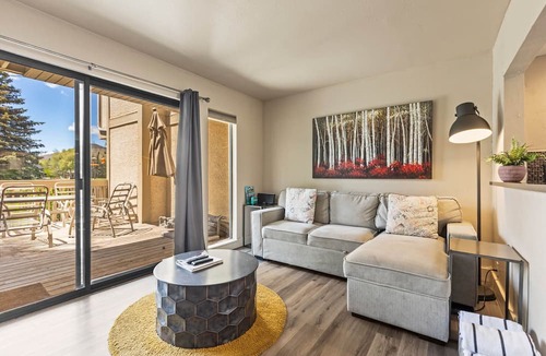 Park Meadows Condo | Walk to Rec Ctr & Free Ski Shuttle! Dog-Friendly, Sleeps 8 | Moose Mgmt RC18